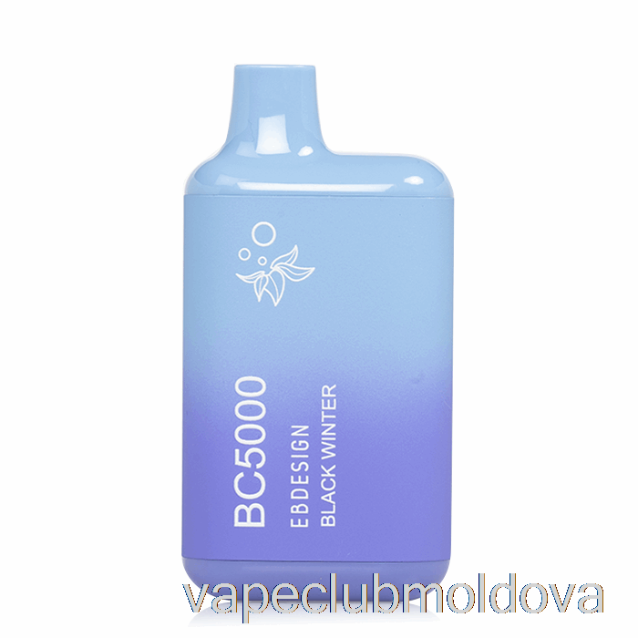 Kit Vape Pod Bc5000 De Unică Folosință Neagră De Iarnă